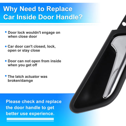 Driver Side Interior Door Handle for Mercedes-Benz A180 (2005-2012)