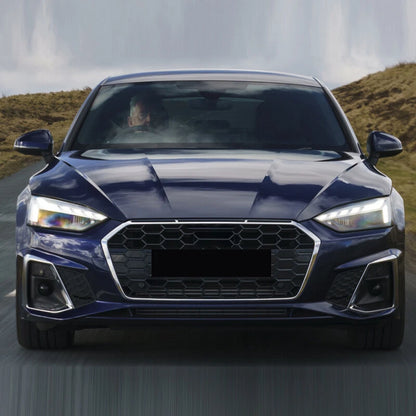 Left Side Front Bumper Fog Light Cover for Audi A5 (2020-2023)