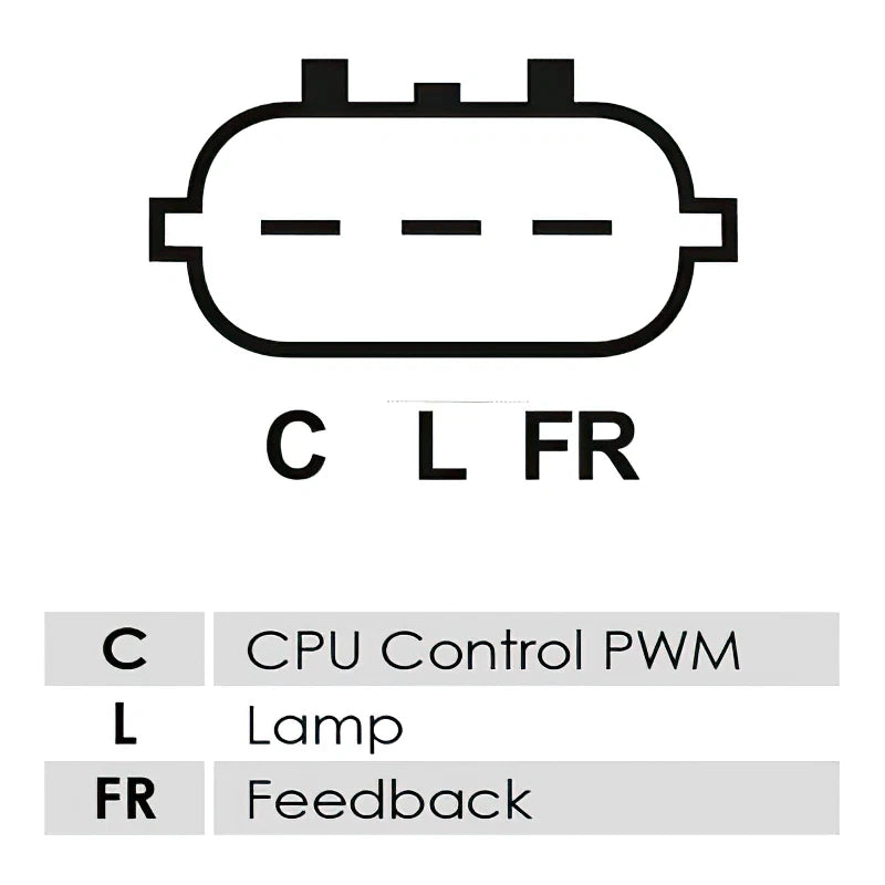 90A Alternator for Elantra 1.8L, Forte 1.8L (2011-2016)