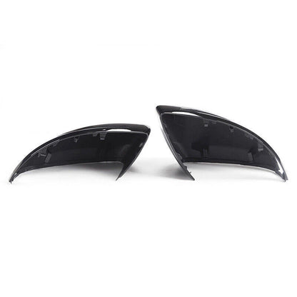 2 x Mirror Cover Caps Gloss Black for Benz C E GLC Class (2016-2020)