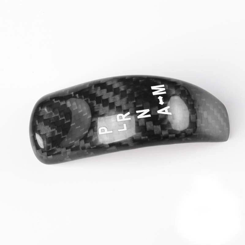 Real Carbon Fiber Gear Shifter Knob Head Cover Trim fit For Nissan GTR 2017-2022