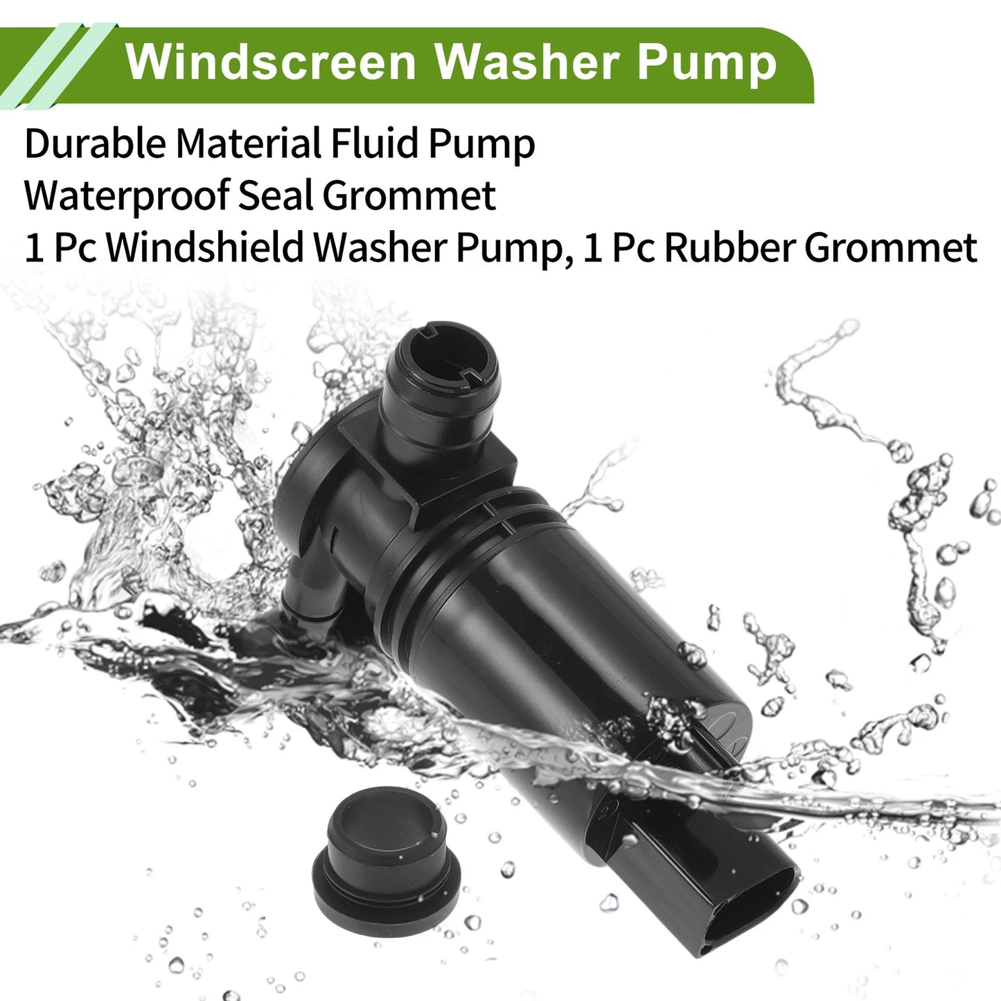 Windshield Washer Pump w/Grommet for Volvo XC60 (2009-2023)