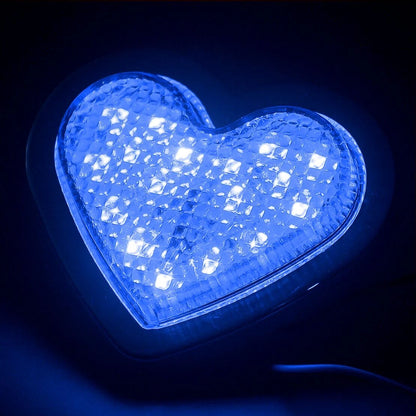 Blue Heart Shaped LED Side Marker Light for Car Indicator Lamp