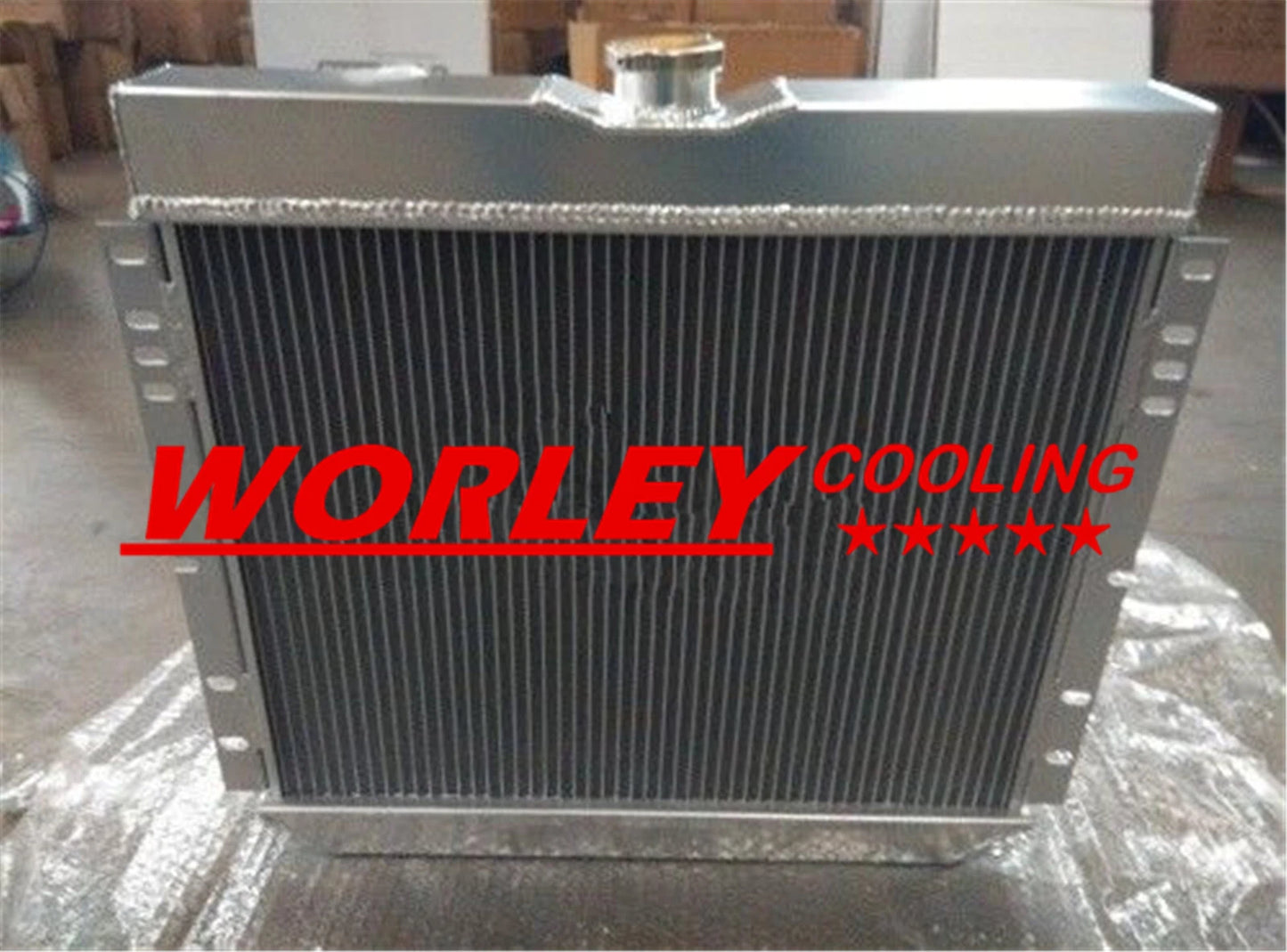 3 Row Aluminum Radiator 20" Wide for Ford Country Sedan/Squire (1964-1968)