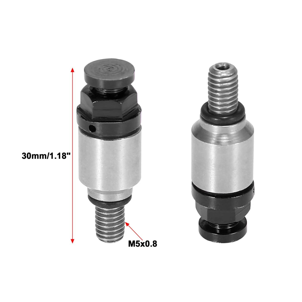 M5x0.8 2 x Fork Air Bleeder Valve for Honda Yamaha