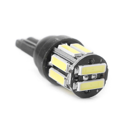 T10 7020 White LED 10SMD Dome Map Light Bulb for Car (Fits Various Models)