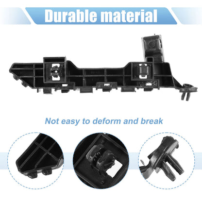 Front Bumper Brackets for Honda Accord (2018-2022) Black