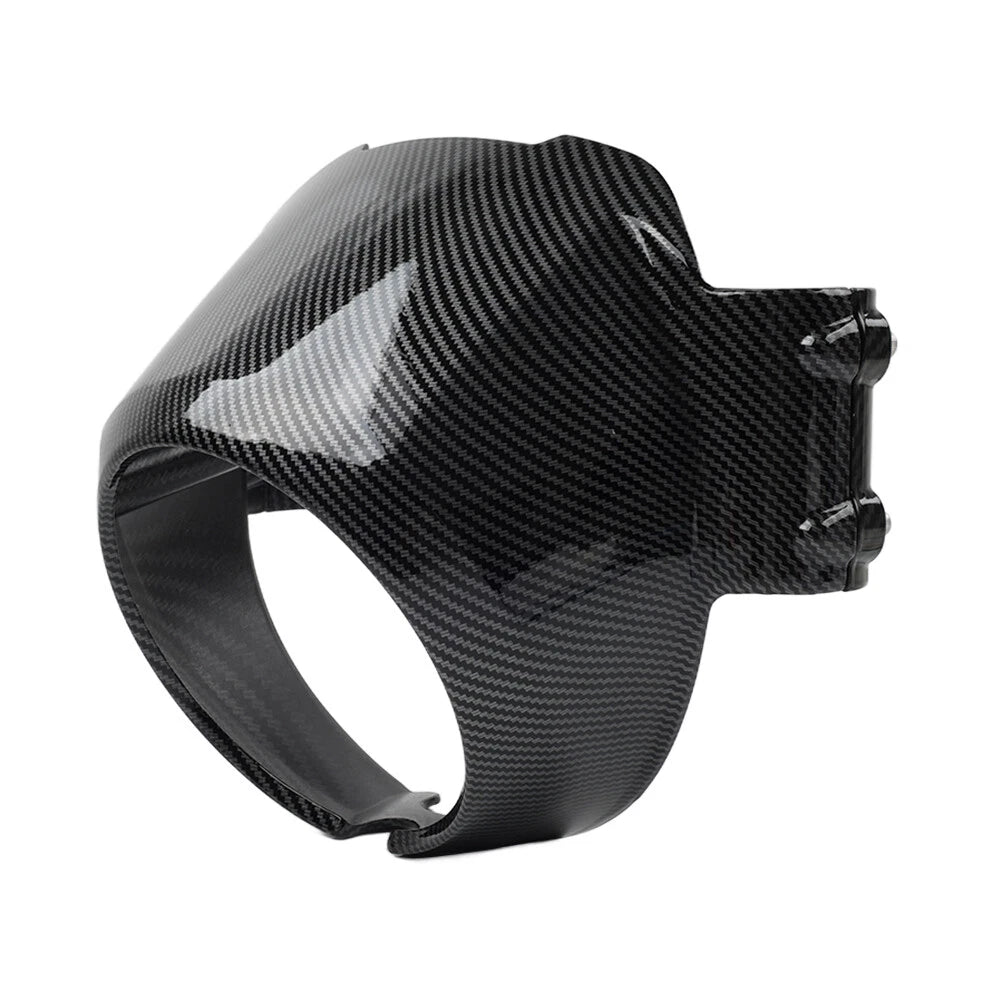 Windshield Headlight Bezel Upper Fairing Carbon Fibre for Indian Scout (2015-2023)