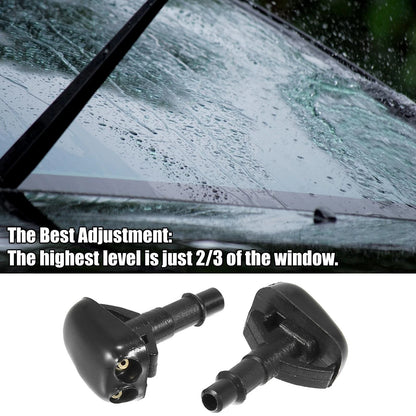 3 x Front Windshield Washer Nozzles for Mitsubishi Lancer (1995-2005)