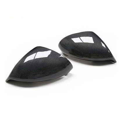 Carbon Fiber Add-on Side Mirror Cover Caps for Porsche 911 991.2 2017-2019