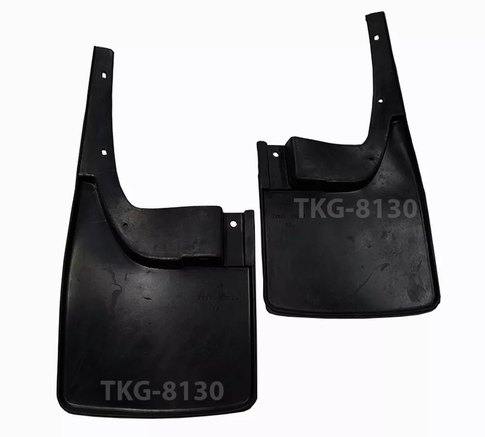 2 x Front & Rear Splash Guards for Nissan Navara D40 (2005-2014)
