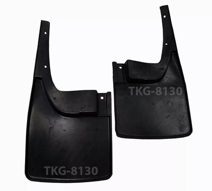 2 x Front & Rear Splash Guards for Nissan Navara D40 (2005-2014)