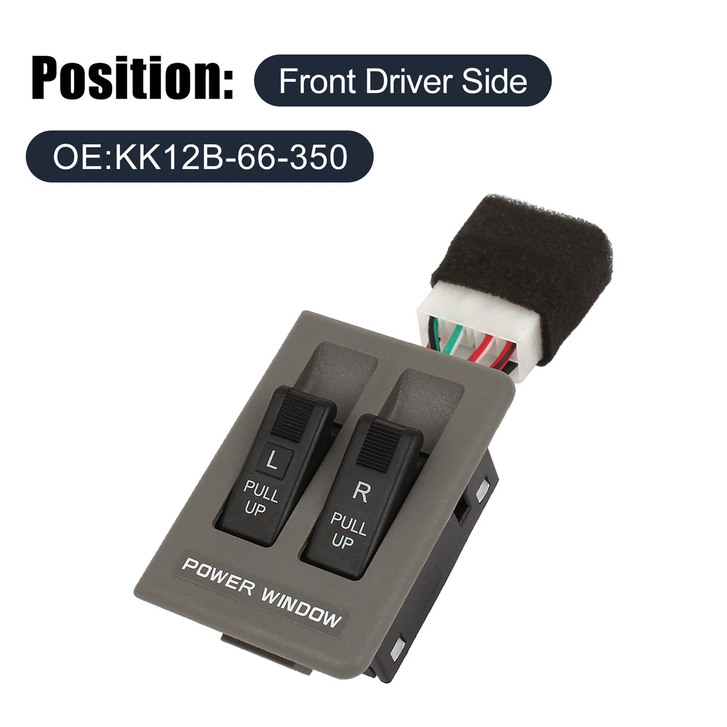 Power Window Switch Master Driver Side for Kia Pride (1995-2000)