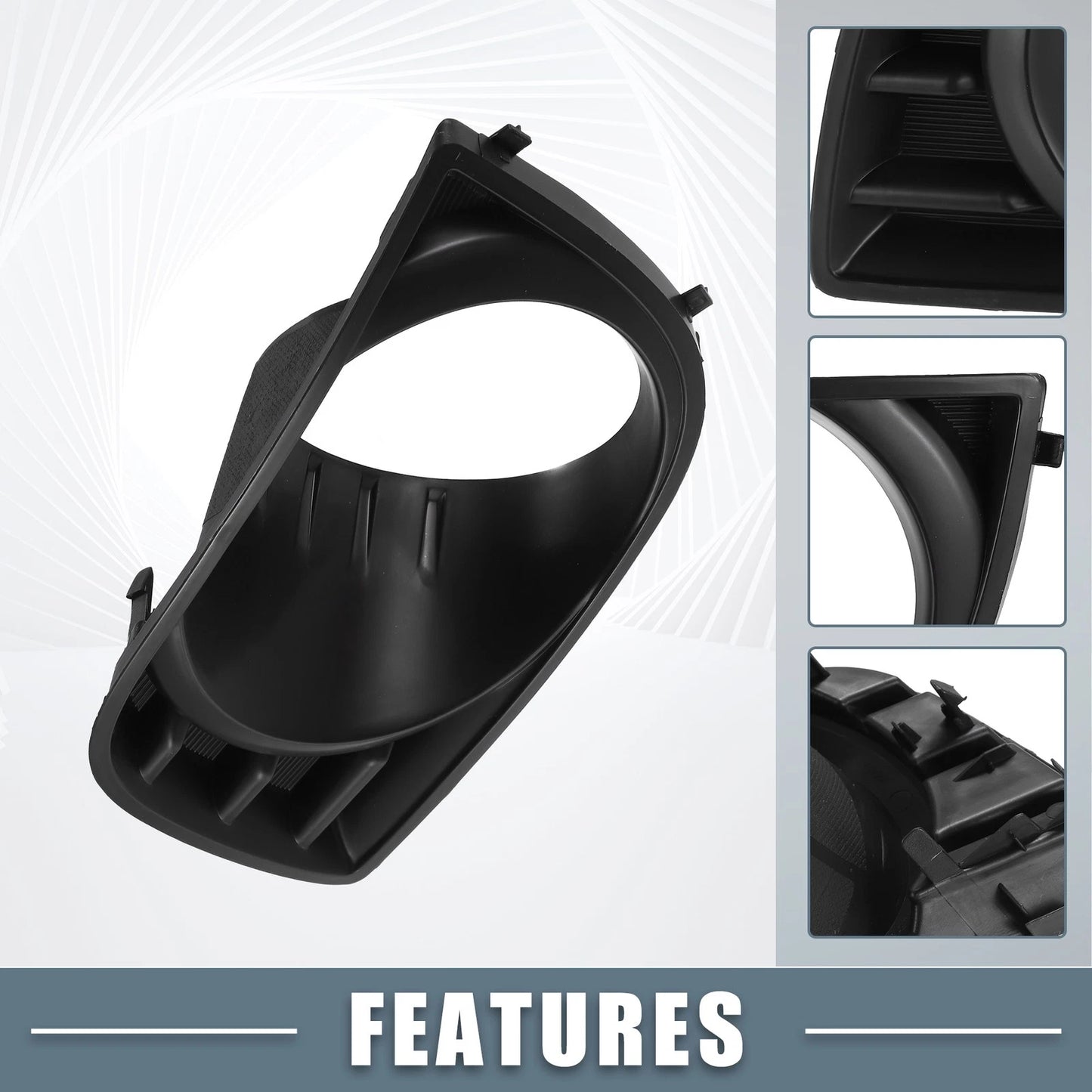 Front Left Fog Light Grille Covers for Toyota Sequoia (2008–2016)