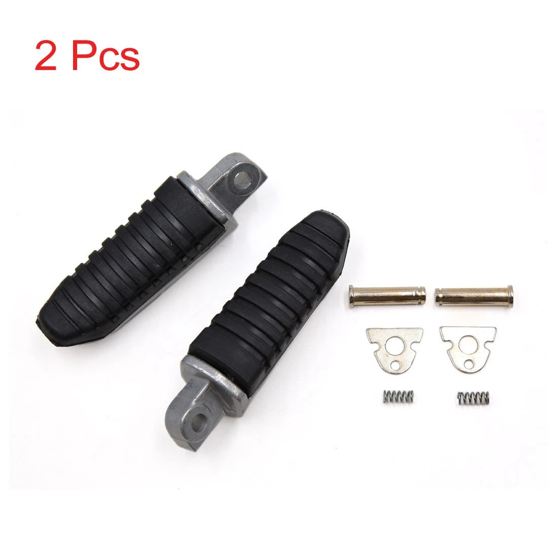 Pair Aluminium Alloy Antislip Motorcycle Footrests Pedal for Suzuki