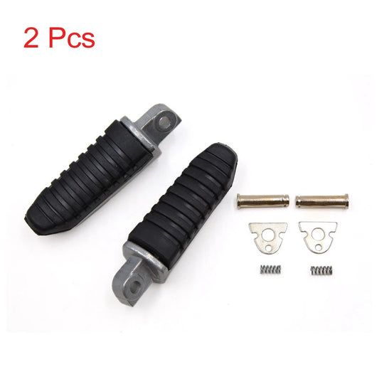 Pair Aluminium Alloy Antislip Motorcycle Footrests Pedal for Suzuki