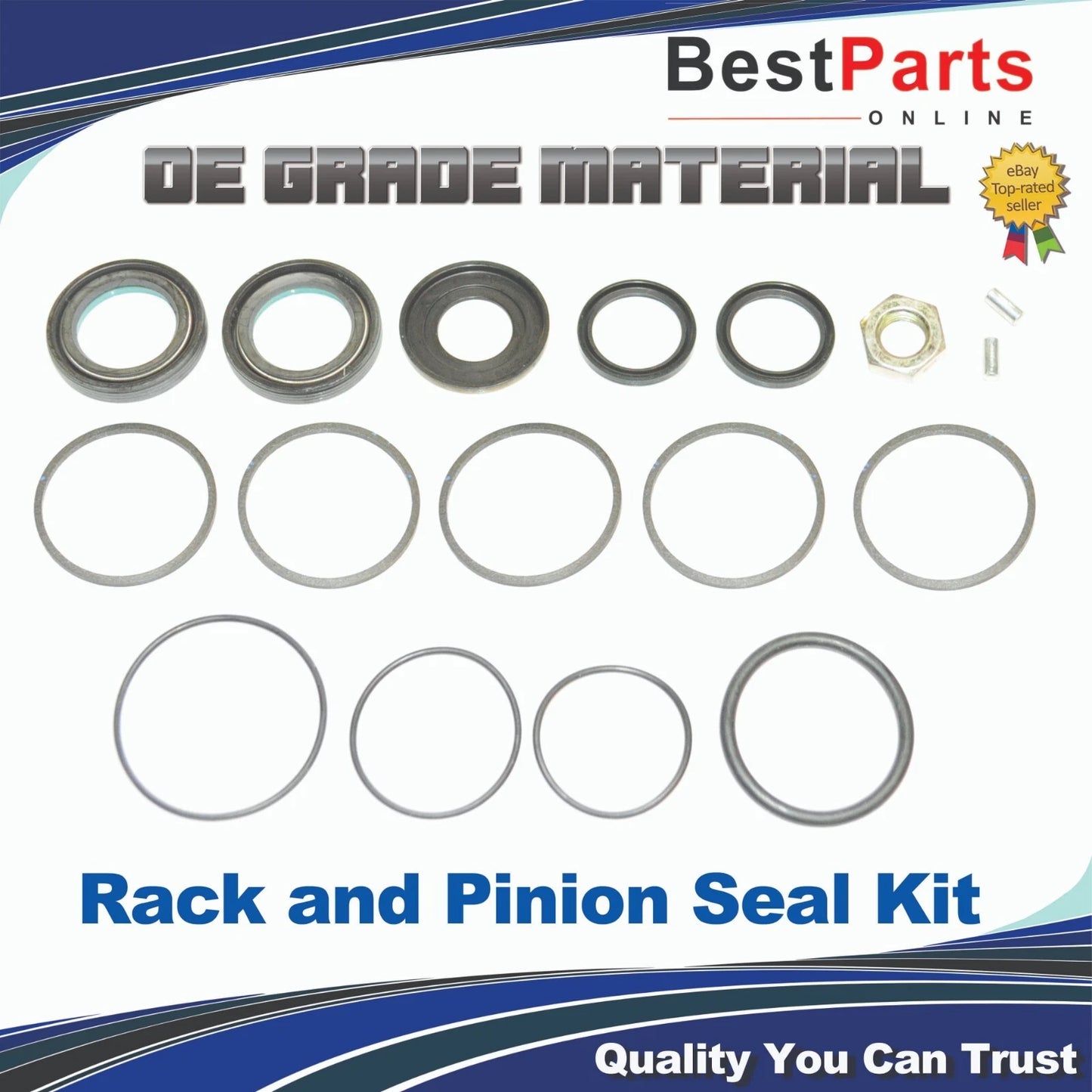 Power Steering Rack and Pinion Seal Kit for Ford Mustang (1971–1976)
