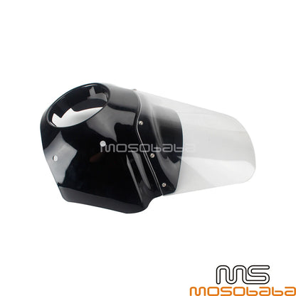 15" Clear Windshield Headlight Fairing for Harley FXBBS FXBB FXDLS (2018-2023)
