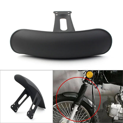 Black Front Fender MudGuard Cover for Honda CG125 (2000-2023)