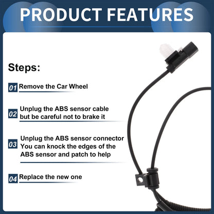 ABS Wheel Speed Sensor for Ford F-150 (2015-2020)