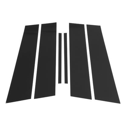 6 Pcs Black Pillar Window Trim for Chevy Cruze (2016 - 2019)