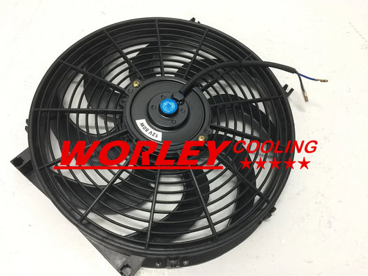 14" Electric Thermo Curved Blade Fan & Mounting for NSW