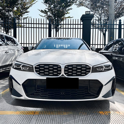 2 x Gloss Black Front Side Fog Light Trim Covers for BMW G20 G21 (2023-)