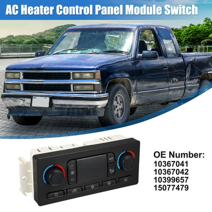 HVAC A/C Heater Climate Control Panel for Chevrolet Silverado