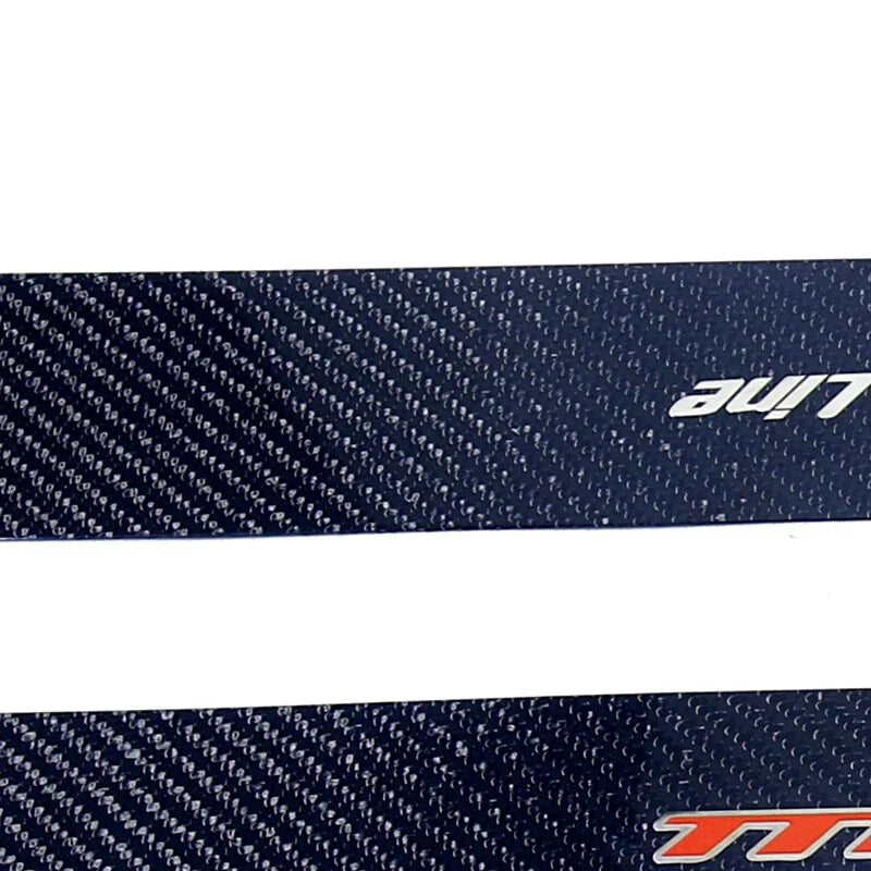 For Maserati GT Real Carbon Fiber Welcome Door Sill Padel Guard Cover Trim