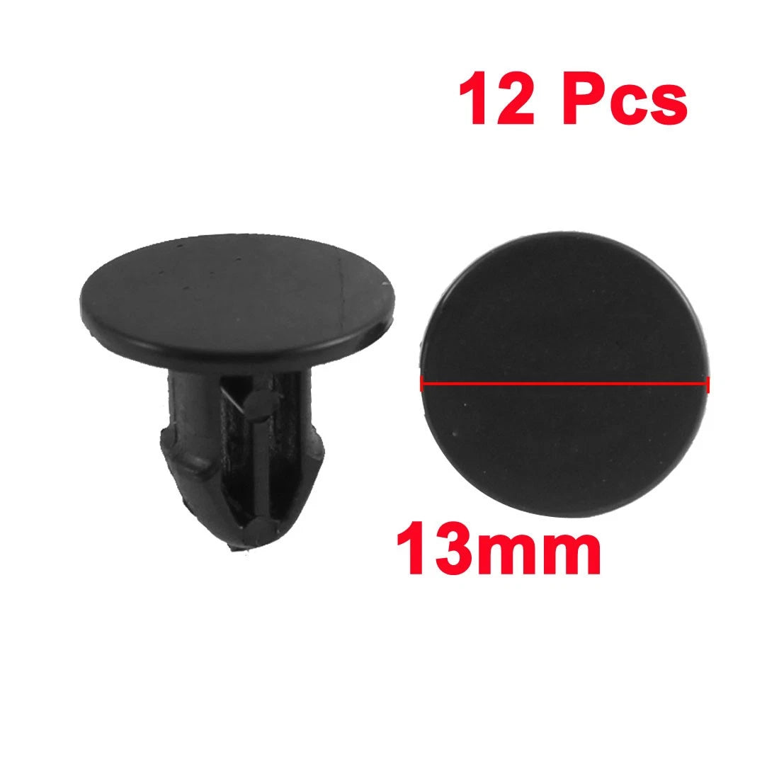 12 Pcs Mini Rivet Clips 6mm for Honda