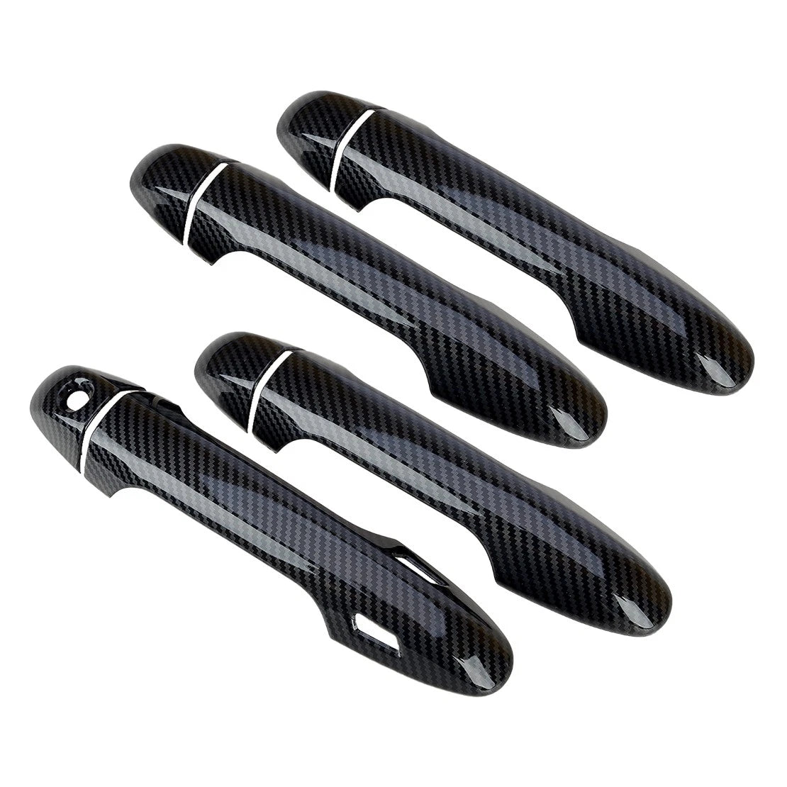 ABS Carbon Fiber Door Handle Cover Trim for Toyota Tacoma (2016-2023)