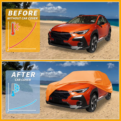 Waterproof All Weather Car Cover for Subaru Crosstrek (2018-2023)