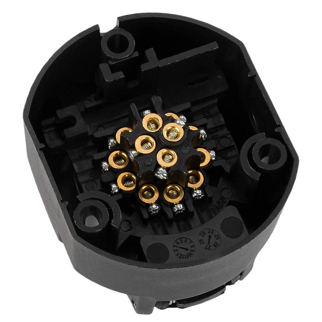 12V 13-Pin Electric Towing Plug Connector Socket for Car Truck Trailer