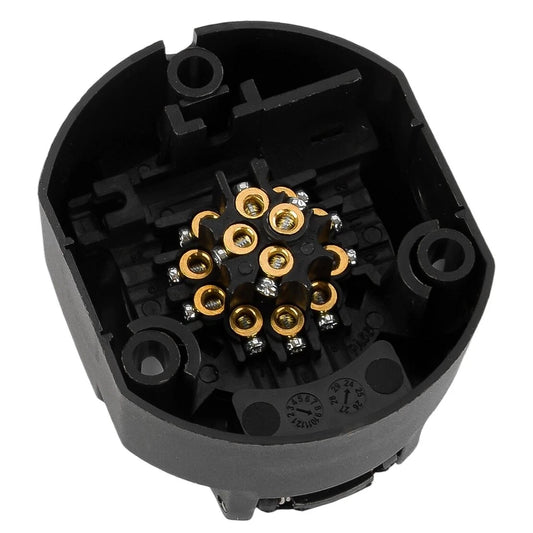 12V 13-Pin Electric Towing Plug Connector Socket for Car Truck Trailer