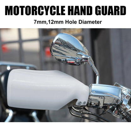 White Handlebar Guard for Yamaha