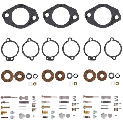 3Pcs Carburetor Rebuild Kit for Mercury 65-150HP Inlines