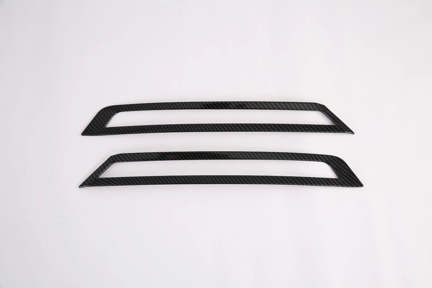 ABS Carbon Fiber Rear Fog Light Frame Cover Trim for Hyundai Sonata (2020-2023)
