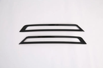 ABS Carbon Fiber Rear Fog Light Frame Cover Trim for Hyundai Sonata (2020-2023)