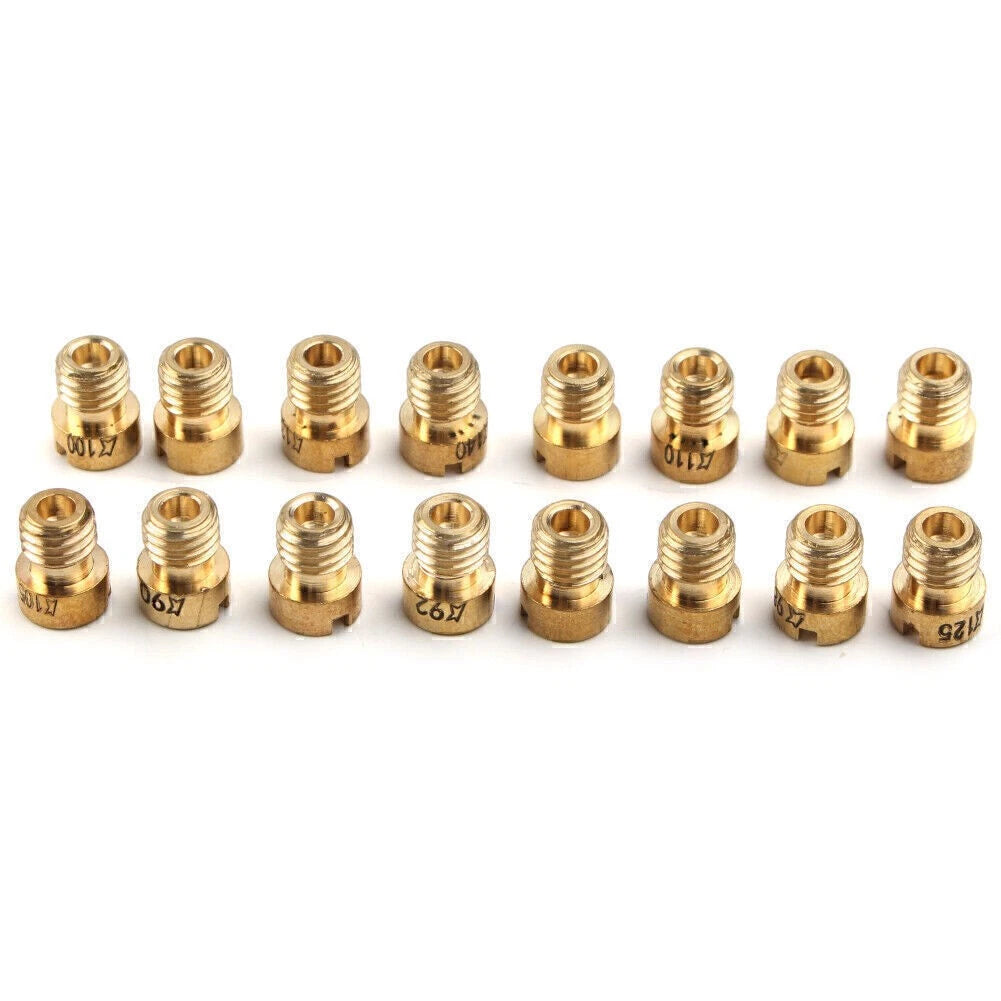 16x Carburetor Main Jets for PWK Keihin OKO CVK 125cc (90-100)