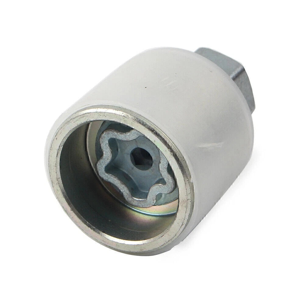 Locking Wheel Nut Key for Audi - Chrome-molybdenum Steel (Fits Various Models)