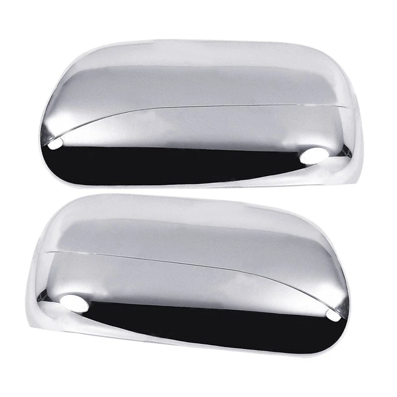 Silver Side View Mirror Covers for Lexus IS300 Sedan Wagon (2001-2005)
