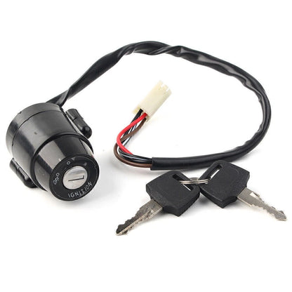 Ignition Switch w/2 Keys for Yamaha DT100 DT125 DT175 DT250 DT400 XT250 500 (1974-1983)