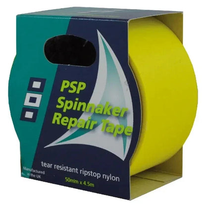 Sail Repair Tape 4.5Mx50mm Self Adhesive for Tents, Awnings, Kites, Yellow