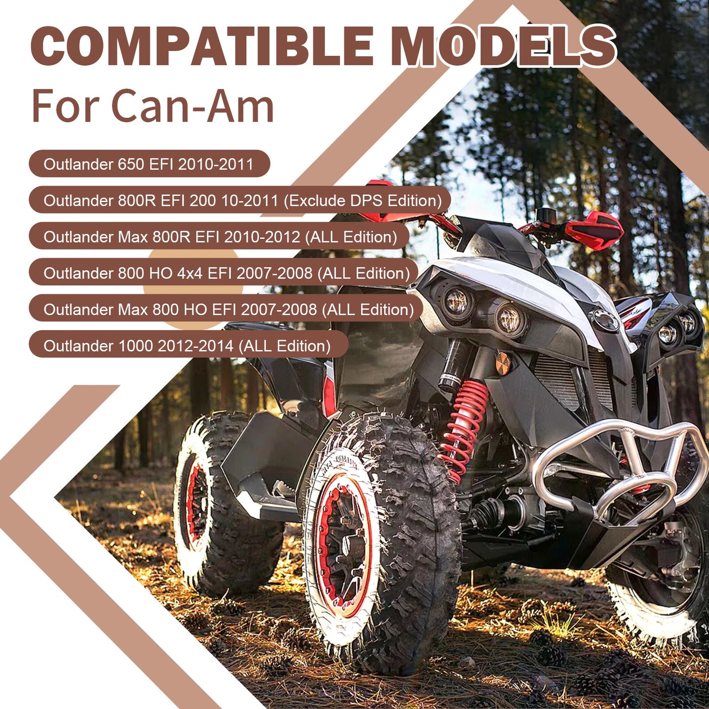 Rear Trailing Arm Nut Spanner Wrench Tool for Can-Am ATV Renegade