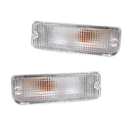 Front Bumper Lights Lamp LH+RH Fits Toyota Hilux LN85 LN106 Pickup 1989-95 D06