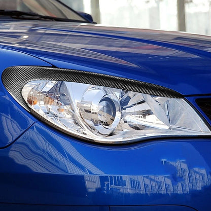 2 x Carbon Fiber Fog Light Eyelids for Subaru Impreza (2006-2007)
