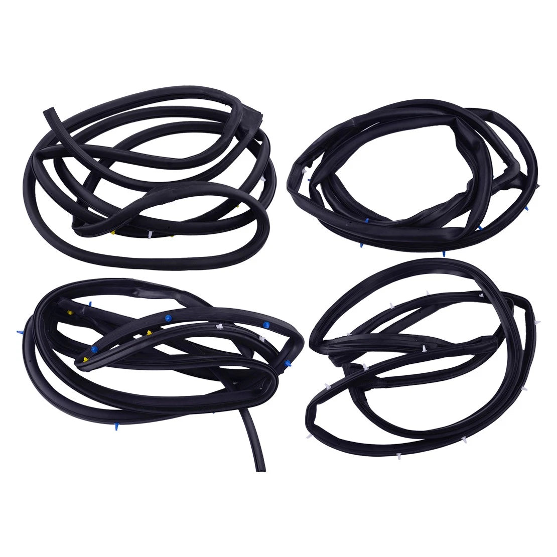 Door Seal Strip Gasket for Honda Civic 2006-2011 (2 x Front, 2 x Rear)