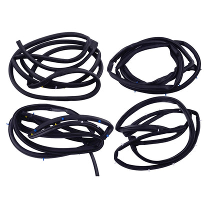 Door Seal Strip Gasket for Honda Civic 2006-2011 (2 x Front, 2 x Rear)