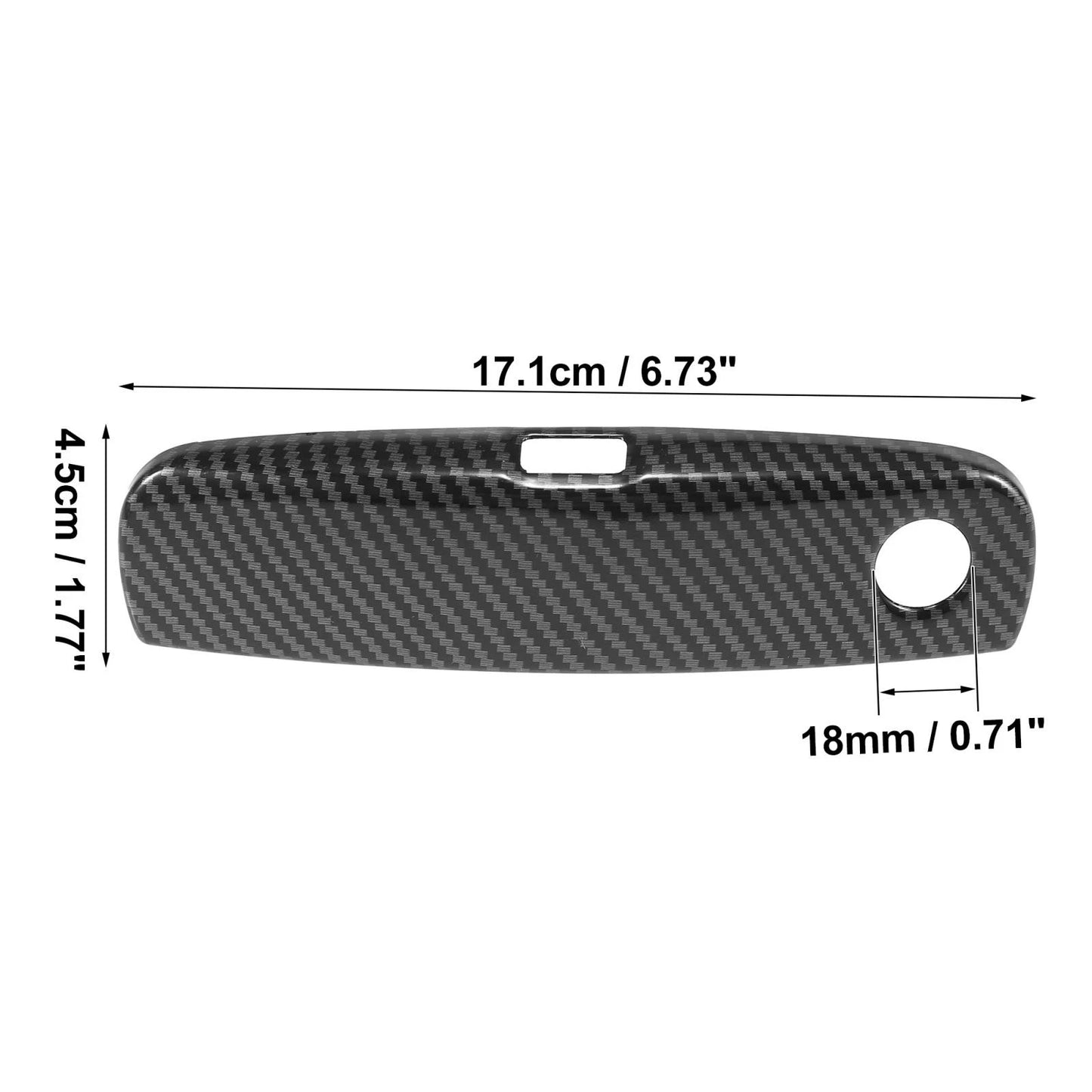 4 x Door Handle Trim Covers for Dodge Charger (2011-2021)