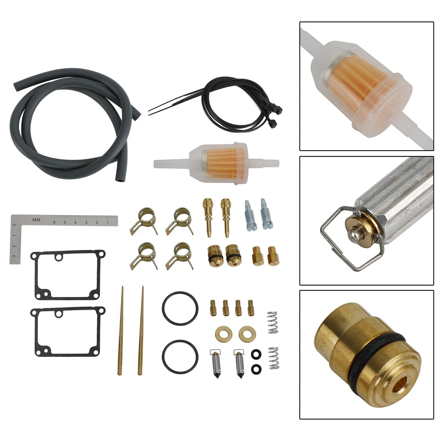 Carburetor Repair Kit for Yamaha Banshee 350 YFZ350 (1988-2006)